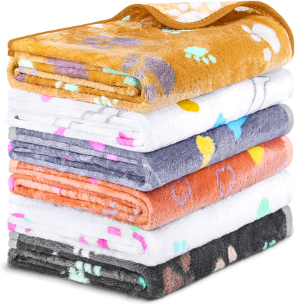 YedsIntu 6 Pcs Absorbent Guinea Pig Blankets Washable Small Animal Fleece Bedding Cage Liners Reusable Pet Pee Pad Sleep Mat Pad Cover for Hamster Ferret Rabbit Chinchilla Hedgehog (16"x24") - Image 10