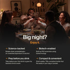 ZBiotics Pre-Alcohol Probiotic Drink lifestyle and wellness context.