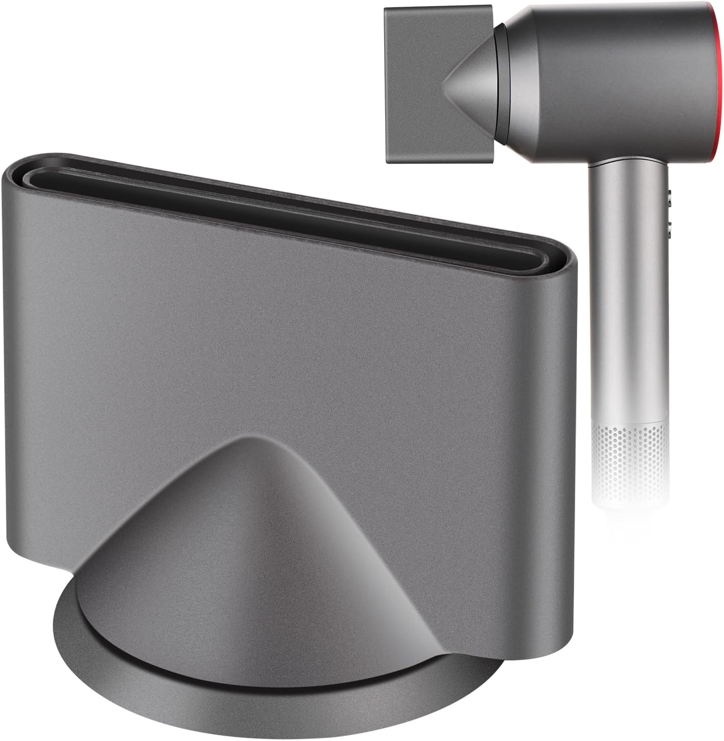 Vivnoon gentle concentrator attachment air nozzle front view for precise hair styling