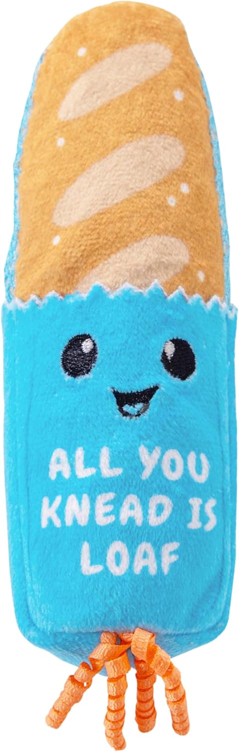 Catstages CrunchyPickleKickerCatToy - Plush Crinkle Toy with Catnip and Dental Mesh, 6.5" - Image 12