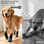 Detailed view of the fabric and elastic cuff on dog socks