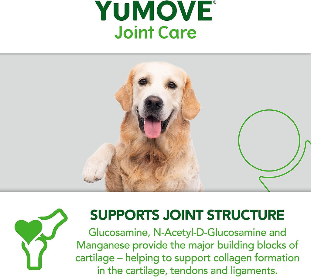 YuMOVE senior dog green lipped mussel mobility supplement