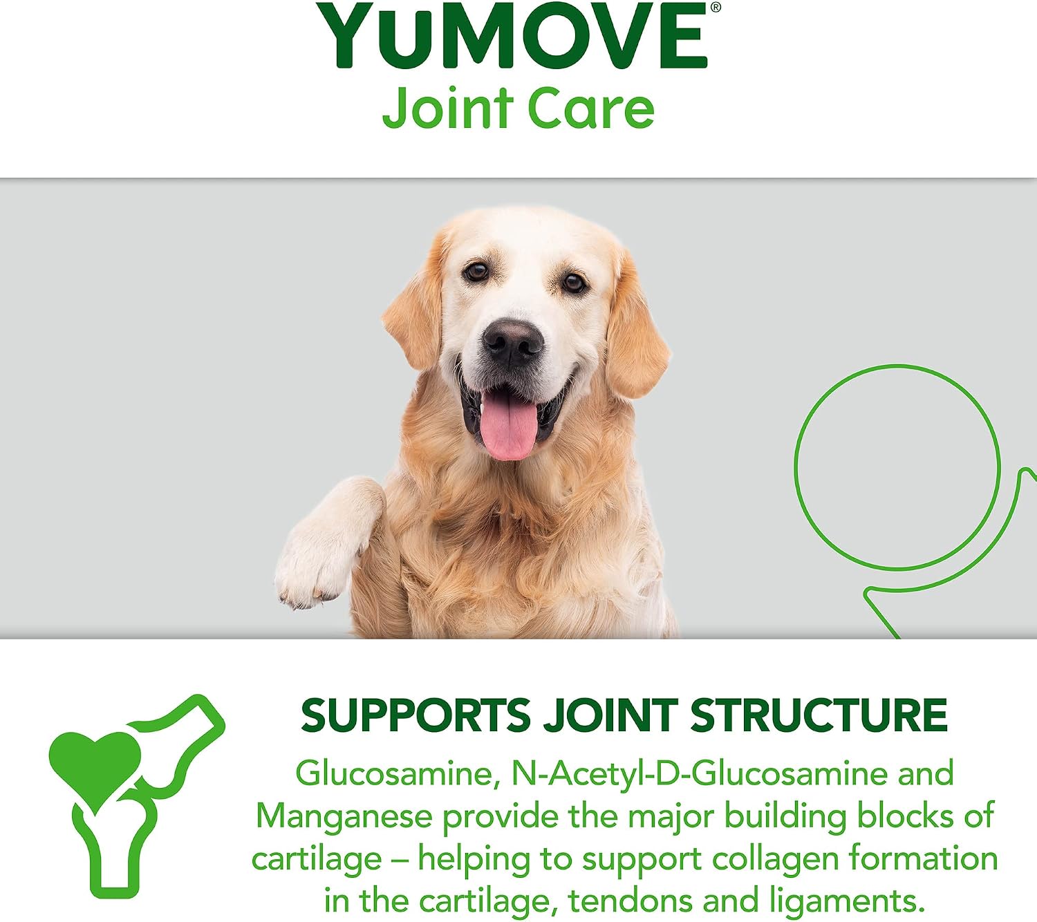 YuMOVE senior dog green lipped mussel mobility supplement