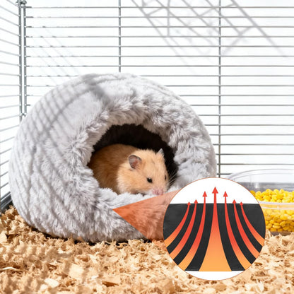 JOINPAYA hamster thermal insulation mat 5.5 inch size comparison.