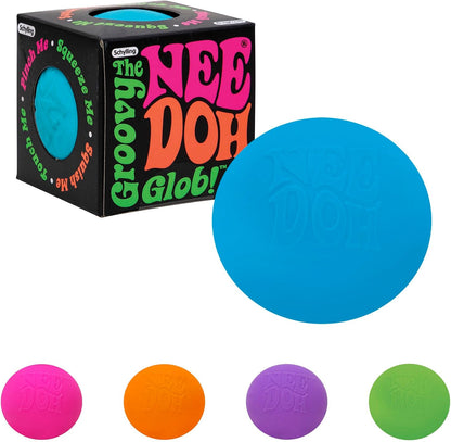 Schylling NeeDoh Original sensory fidget toy front view packaging for stress relief