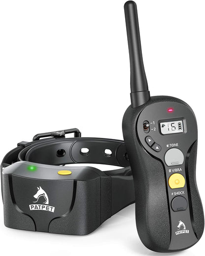 Patpet dog training collar remote and receiver set