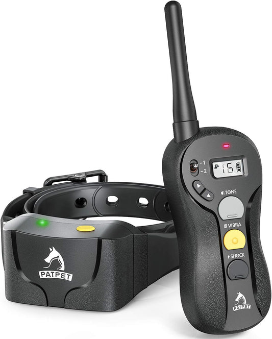 Patpet dog training collar remote and receiver set