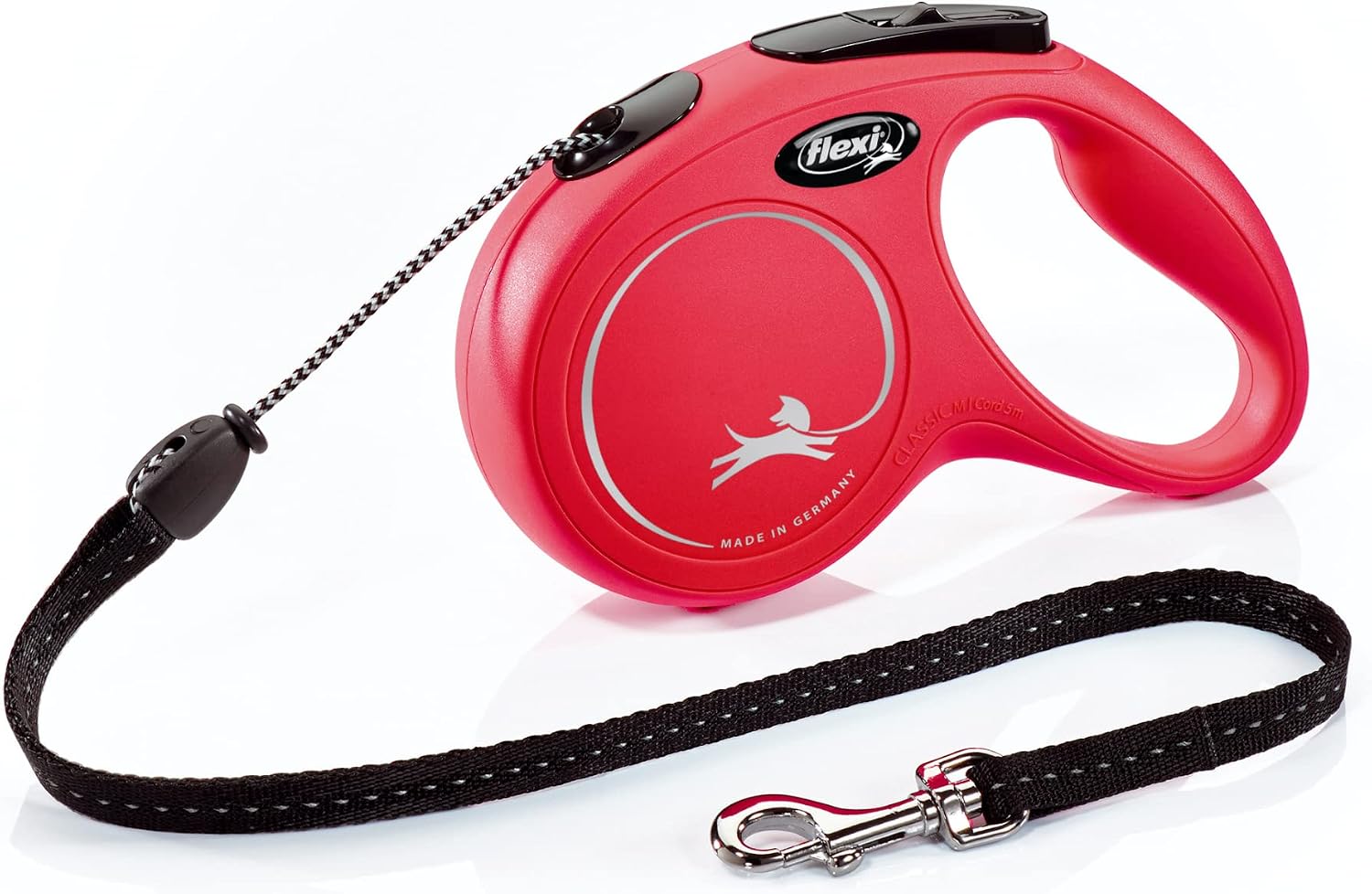 FLEXI Classic Cord Retractable Dog Leash for Small Dogs up to 26 lbs. - 16 ft., Blue | Tangle-Free Cord Design with One-Handed Brake, Pause, Lock|German Quality Product - Image 13