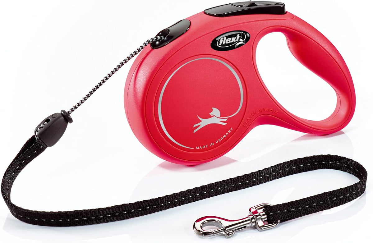 FLEXI Classic Cord Retractable Dog Leash for Small Dogs up to 26 lbs. - 16 ft., Blue | Tangle-Free Cord Design with One-Handed Brake, Pause, Lock|German Quality Product - Image 13