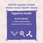 USA imported Get Naked probiotic infused pet dental care sticks on plain background