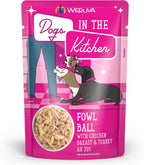 Weruva Dogs in The Kitchen, Variety Pack, Pooch Pouch Party!, Wet Dog Food, 2.8Oz Pouches (Pack of 12) - Image 12
