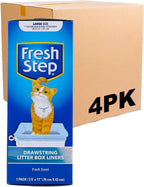 Fresh Step Drawstring Cat Litter Box Liners, Scented Heavy Duty Kitty Litter Bags for Large Oval or Rectangle Pans, Helps Contain Odor and Mess, Easy Lift Out Cleanup, 30 x 17 in, 7 Count - Image 12