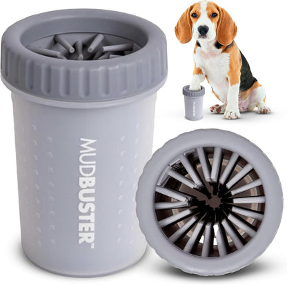 Dexas MudBuster Large Dog Paw Cleaner, Blue, Fits 2.5"-3.5" Wide Paws, Gentle Silicone Bristles for Quick, Easy Cleaning - Image 9
