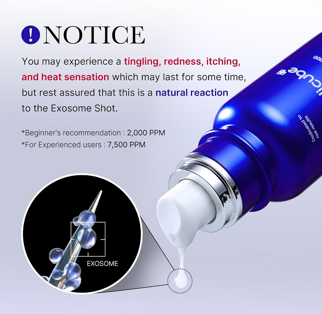 medicube Exosome Shot Zero 7,500 PPM Spicule Facial Serum For Pores & Sebum - Image 3