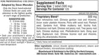 Kan Herbs Damp Heat Derma Relief supplement label details for pet skin support