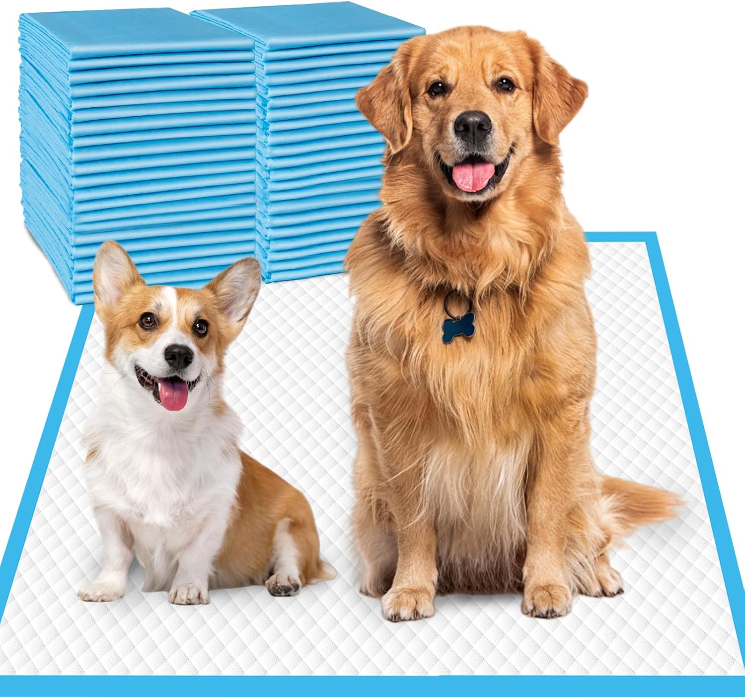 DEEP DEAR Extra Large Dog Pads 30"x26" (40 Count), Thicker Pet Training and Puppy Pads, Super Absorbent Pee Pads for Dogs, Leakproof Dog Potty Training Pads for Puppies, Cats, Rabbits, Pet Pee Pads XL - Image 13