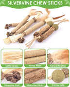 Tindtop catnip chew toys showing textured sisal rope details