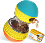 Small medium and large dog using Bsisuerm puzzle feeder