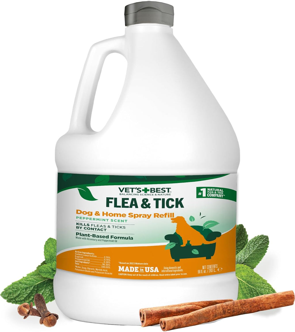Vet's Best Indoor Flea and Tick Spray - Dog Flea and Tick Treatment for Home, Plant-Based Formula with Natural Oils, Kills Fleas, Eggs & Ticks on Contact, Made in USA, 32 oz - Image 12