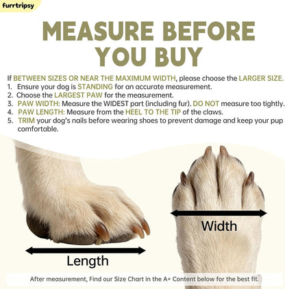 Furrtripsy dog sandals showing perforated breathable design