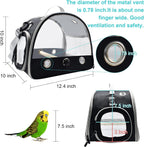 Wildox breathable bird transport bag with shoulder strap