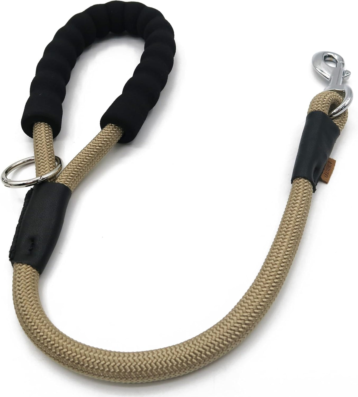 Dog Leash, Braided Rope Traction - Walking Training Lead for Medium/Large Dogs ((1/2") x 6FT, Black) - Image 12