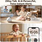 Vivideye 1080p camera pet detection technology
