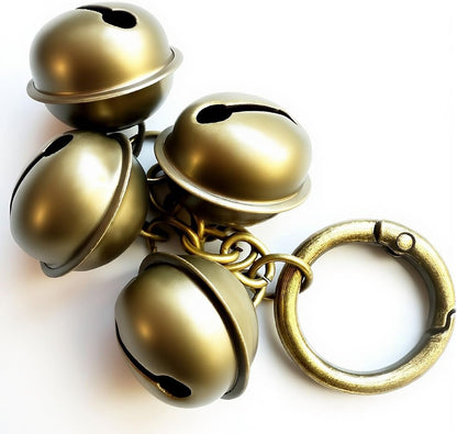 AYECEHI anti lost pet tracking bells string attachment close up