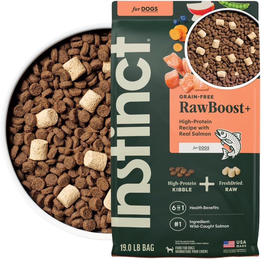 Instinct RawBoost, Natural Dry Dog Food with Freeze-Dried Pieces, High Protein, Grain-Free Recipe - Real Beef, 20 lb. Bag - Image 14