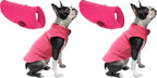 Gooby Fleece Vest Dog Sweater - Clay, X-Large - Warm Pullover Fleece Dog Jacket with O-Ring Leash for Small to Medium Dogs - Image 13