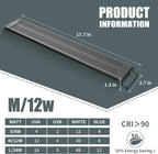 EnchOrch 18-inch full spectrum lamp package content with mounting accessories