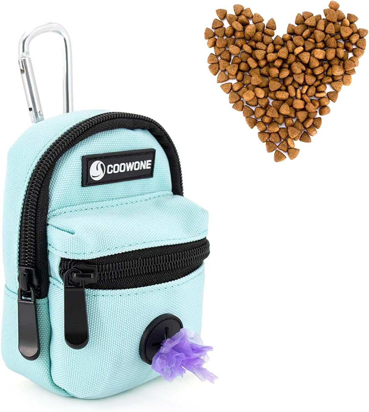 Dog Treat Pouch Dog Poop Bag Holder For Leashes, Pets Snack Container With Inner Mesh Bag, Puppy Supplies Perfect For Training And Walking - Hands Free Dog Waste Bag Dispenser -Dog Travel Accessories - Image 12