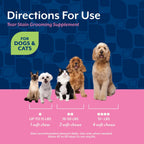 NaturVet USA imported pet care supplement for eliminating unsightly cat and dog tear stains.