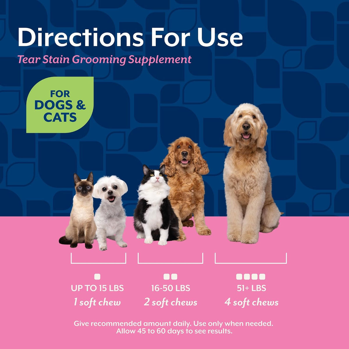 NaturVet USA imported pet care supplement for eliminating unsightly cat and dog tear stains.