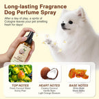Ulroyda pet grooming spray non sticky formula packaging