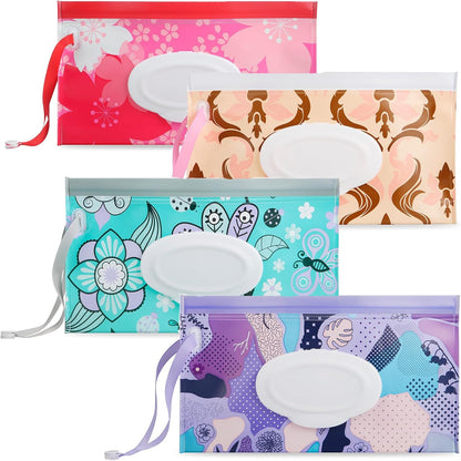 PandaEar 4 pack baby wipe dispenser front view