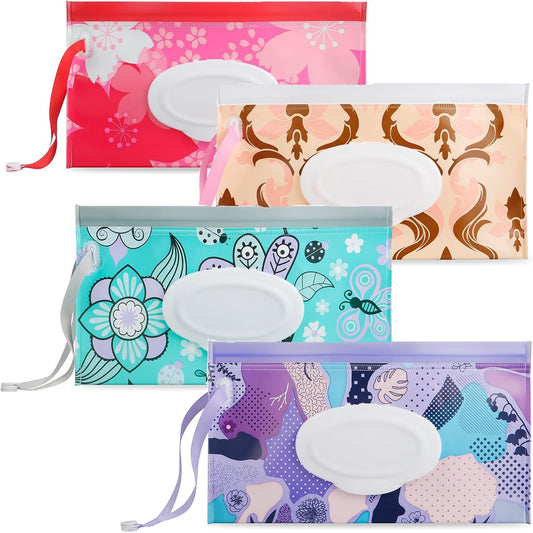 PandaEar 4 pack baby wipe dispenser front view