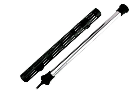 Finnex titanium heater guard detail for fish tank safety
