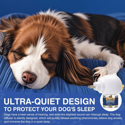 LKBHGF electric plug in diffuser unit showing the safe upright installation mechanism for pet calming