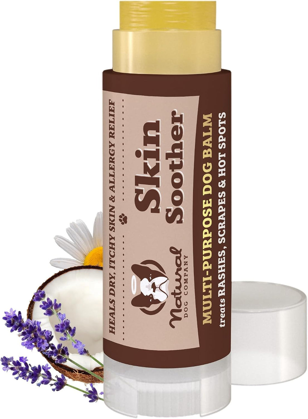 Natural Dog Company Skin Soother Dog Skin Balm, 2 oz Stick | Moisturizing for Dry Itchy Skin, Hot Spot Treatment, Coconut Oil & Vitamin E, For Outdoor Play, Beach Days & Hot Weather - Image 11