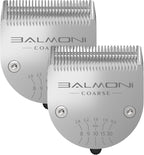 Professional Coarse + Fine 5-in-1 Clipper Blades (2-Pack) for 580 Series - Adjustable 0.6-2.8mm Detachable Metal Blades, Wahl Compatible, Steel Comb Ready (Fine x2) - Image 10
