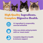 Side view of Halo Holistic wild caught whitefish cat food