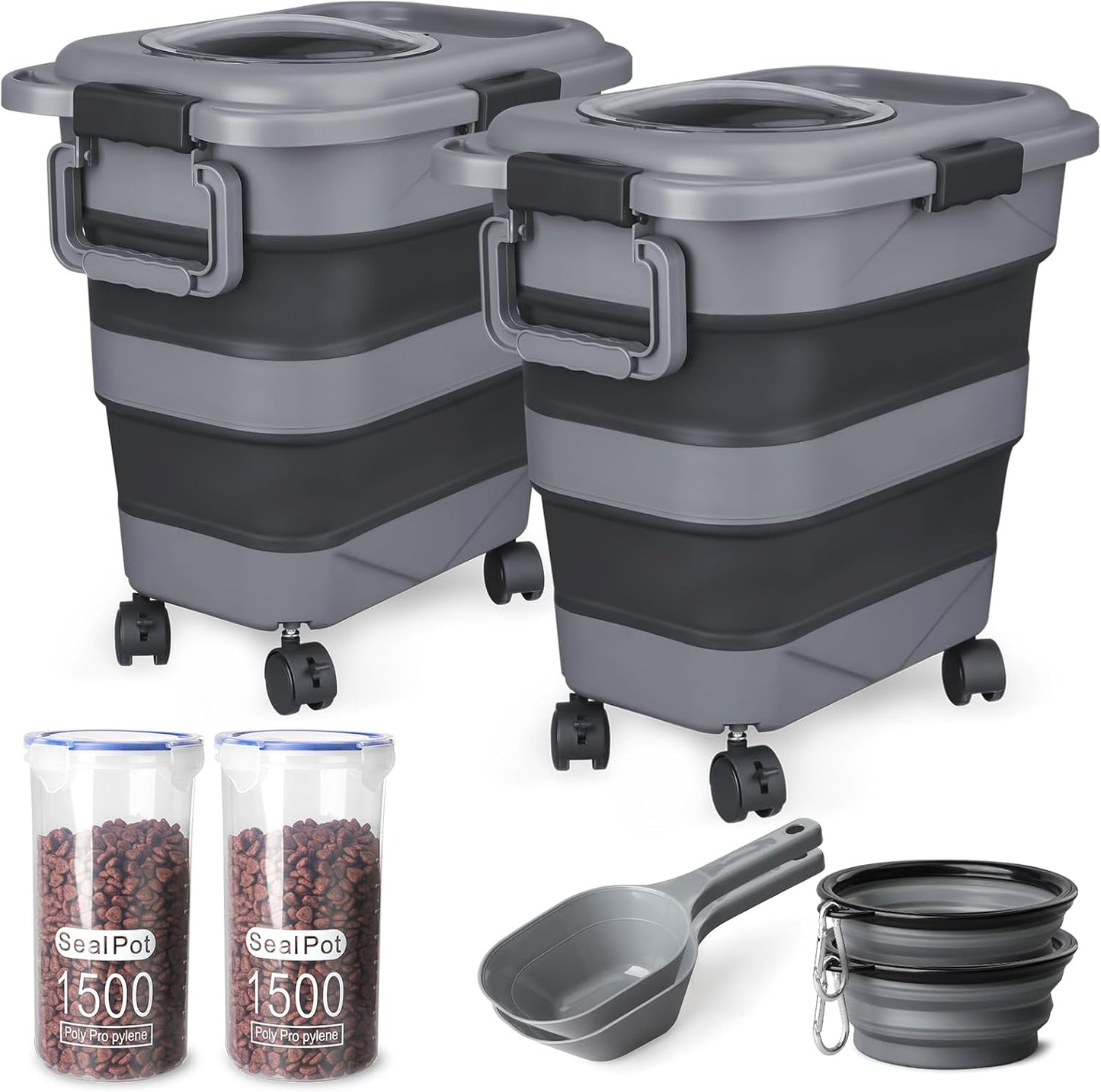 Tiovery storage container in a home kitchen setting