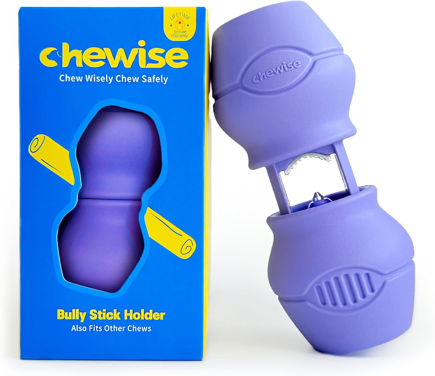 PetClan Chewise Bully Stick Holder, Improved Bully Sticks Holder, Ultimate Secure Heavy Duty, BPA-Free Safety Device to Prevent Choking, Fits Various Bully Sticks and Dog Sizes - Image 14