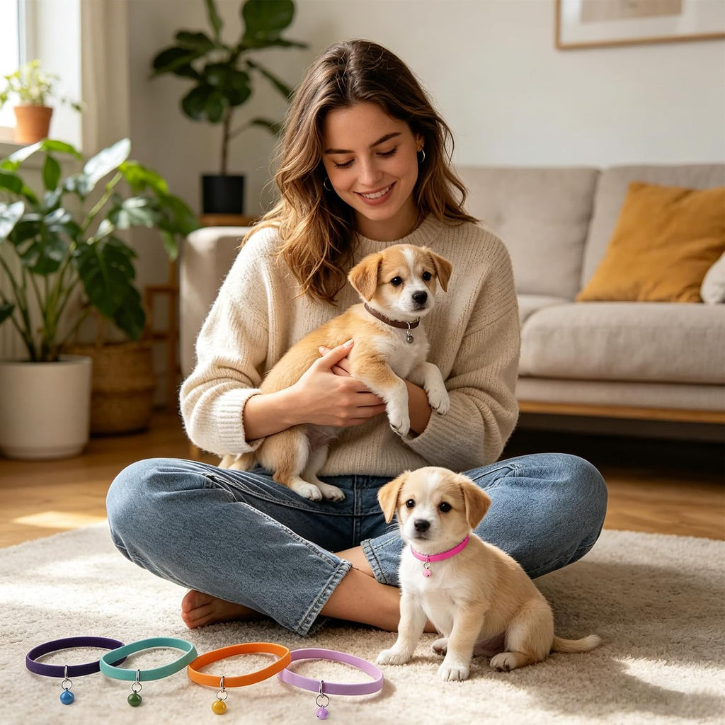 Whaline adjustable hook and loop pet bands
