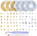Danneasy metal nail art studs set front box view