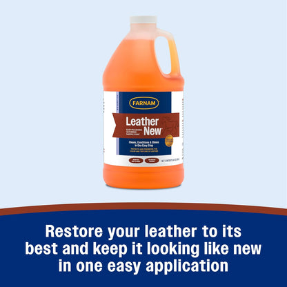 Farnam easy polishing liquid saddle soap for equestrian tack maintenance