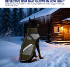 Functional pockets on side of Fuamey dog winter coat