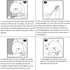 Colorful glitter pet nail tips for scratch prevention