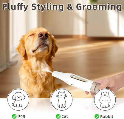 ZYPUIXK cordless pet vacuum showing lightweight ergonomic handle design